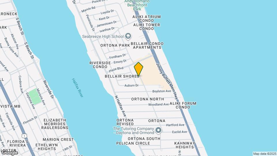 2421 N Oleander Ave Map and Location Details