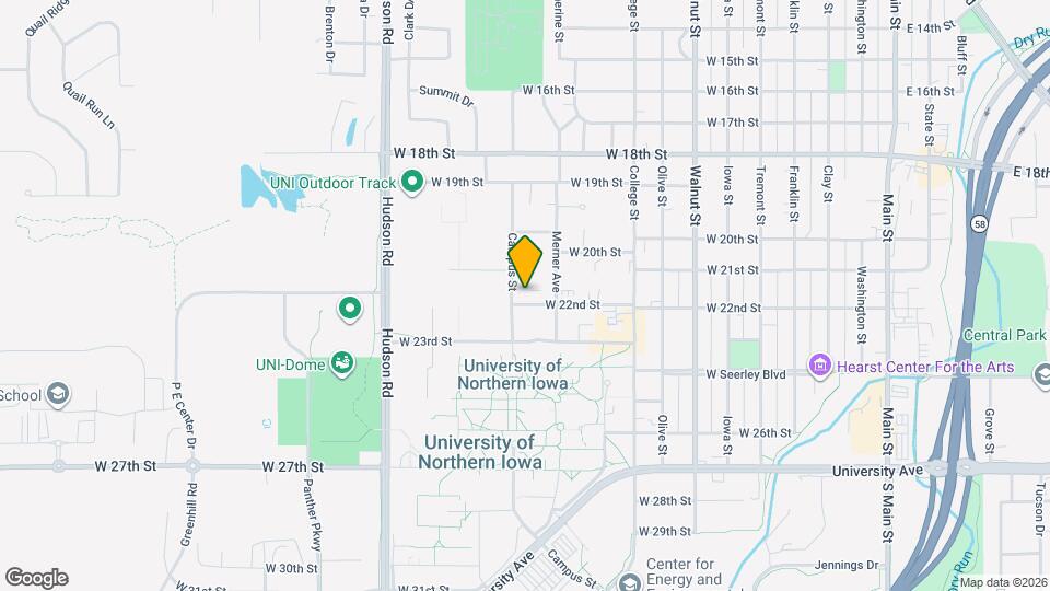 1227 W 22nd St Map and Location Details