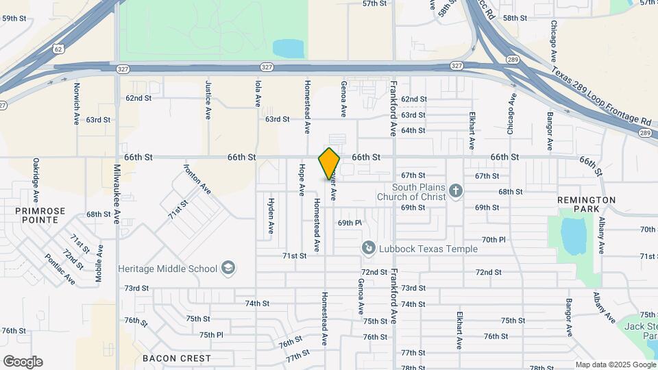 6702 Grover Ave Map and Location Details