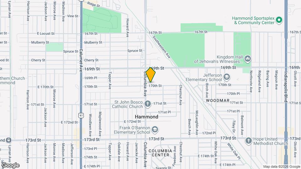 1215 170th St Map and Location Details