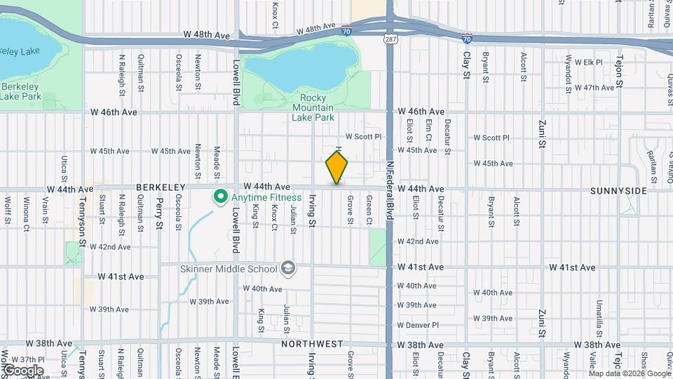 4288 N Hooker St Map and Location Details