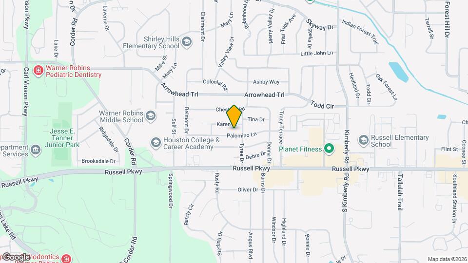 215 Palomino Ln Map and Location Details