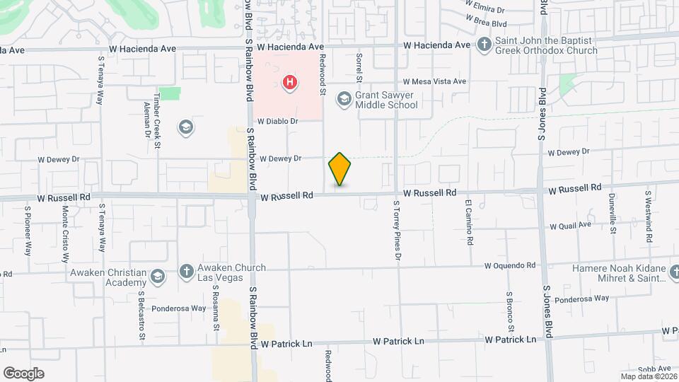 5686 Alta Peak Ct Mapa y Detalles de la Ubicación