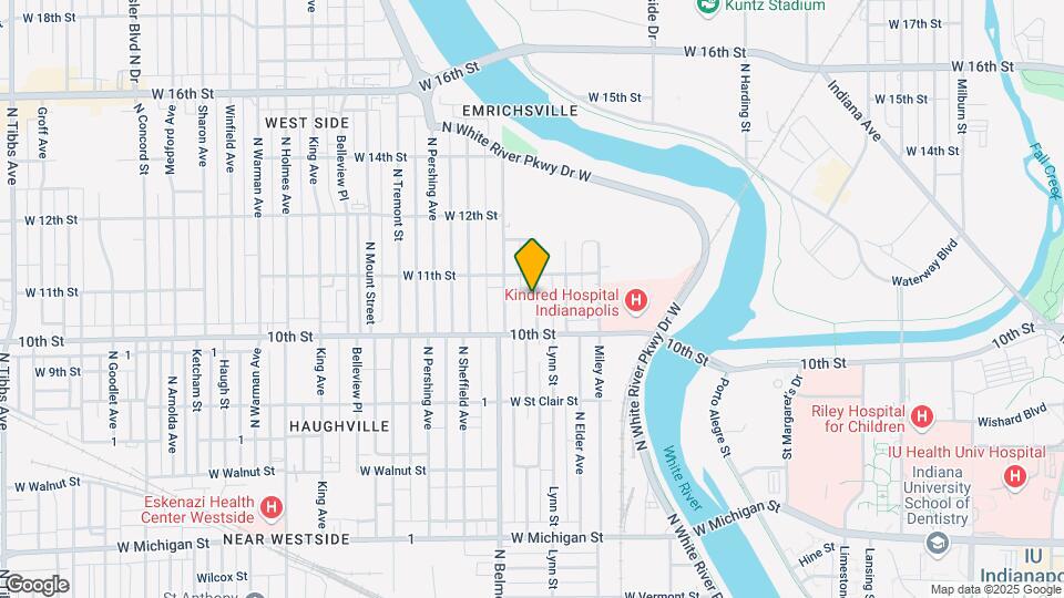 1042 N Traub Ave Map and Location Details