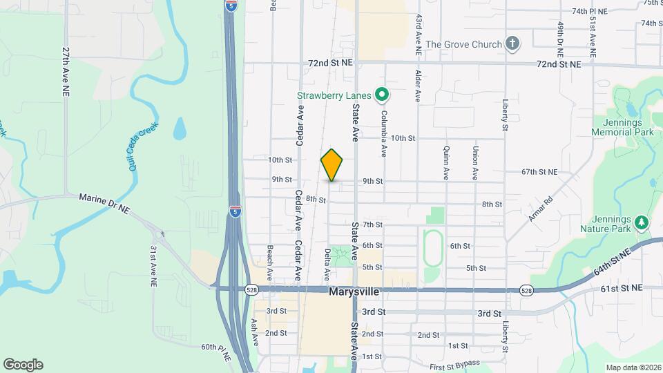 1404 9th St Map and Location Details