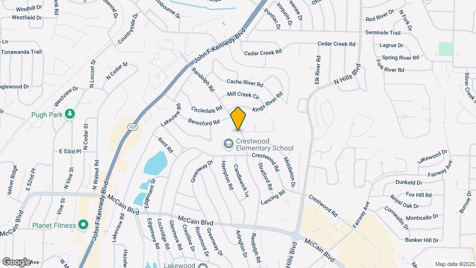 5413 Randolph Rd Map and Location Details