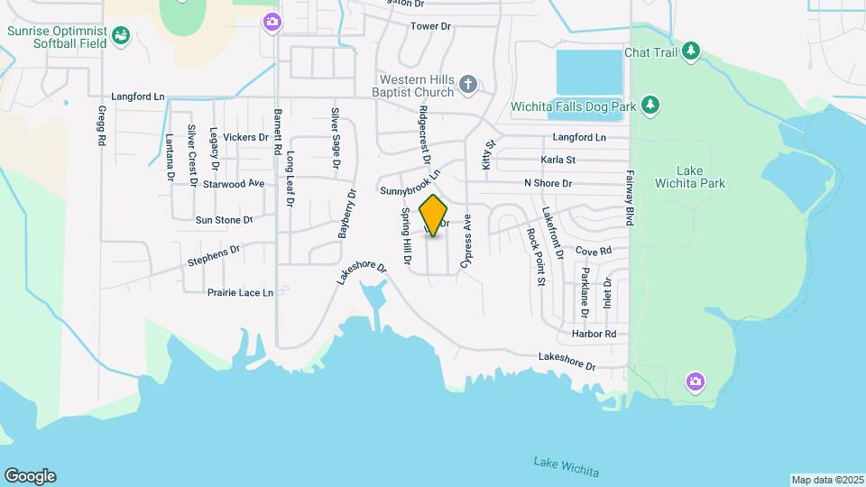 5007 Southfork Dr Map and Location Details