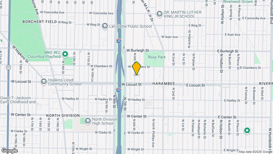 2924 N 6th St Map and Location Details