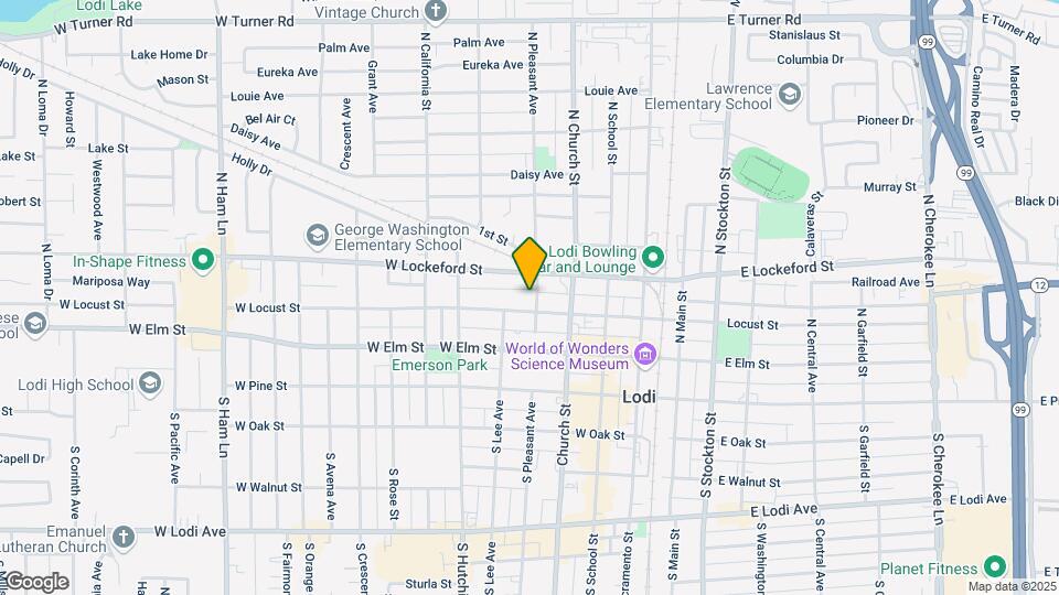 207 N Pleasant Ave Mapa y Detalles de la Ubicación