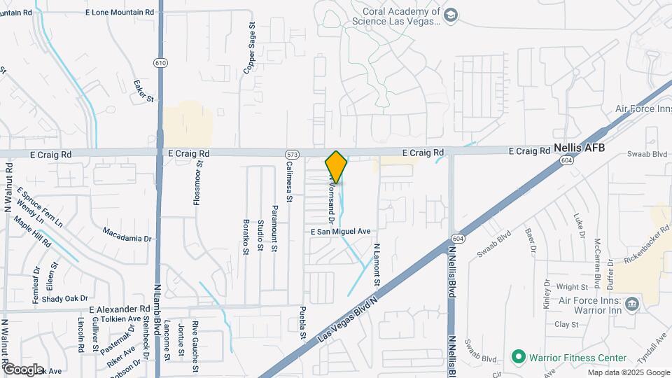 4332 N Vornsand Dr, Unit #1 Map and Location Details