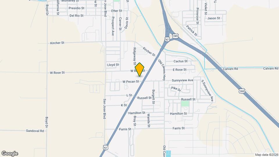 Carlsbad Senior Apartments Map and Location Details