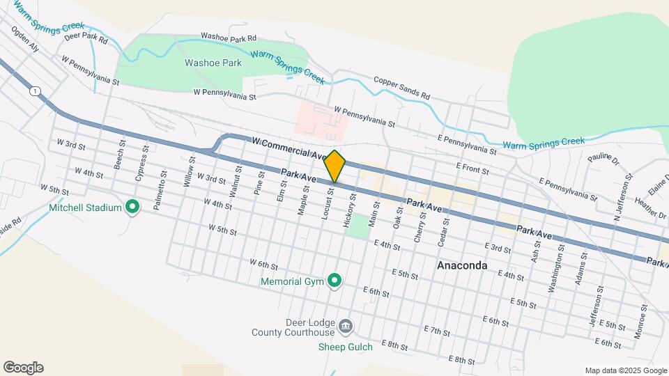 221 W Park Ave Mapa y Detalles de la Ubicación