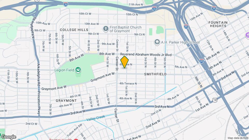 512 1st St N Map and Location Details