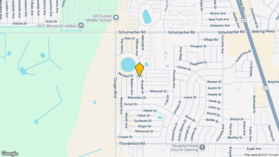836 Hanover Ave Mapa y Detalles de la Ubicación
