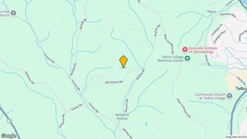 3005 Old Hollow Rd Map and Location Details