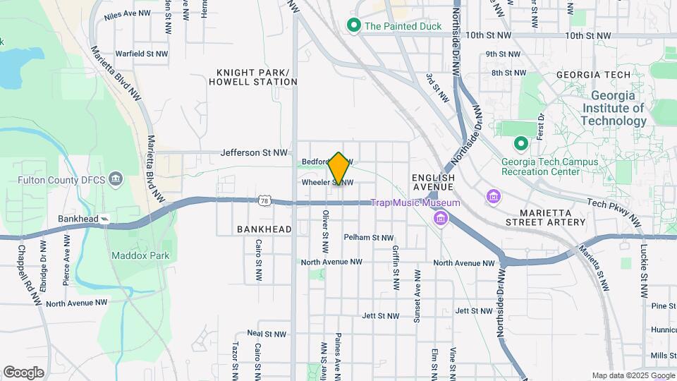 708 Banton Dr NW Map and Location Details