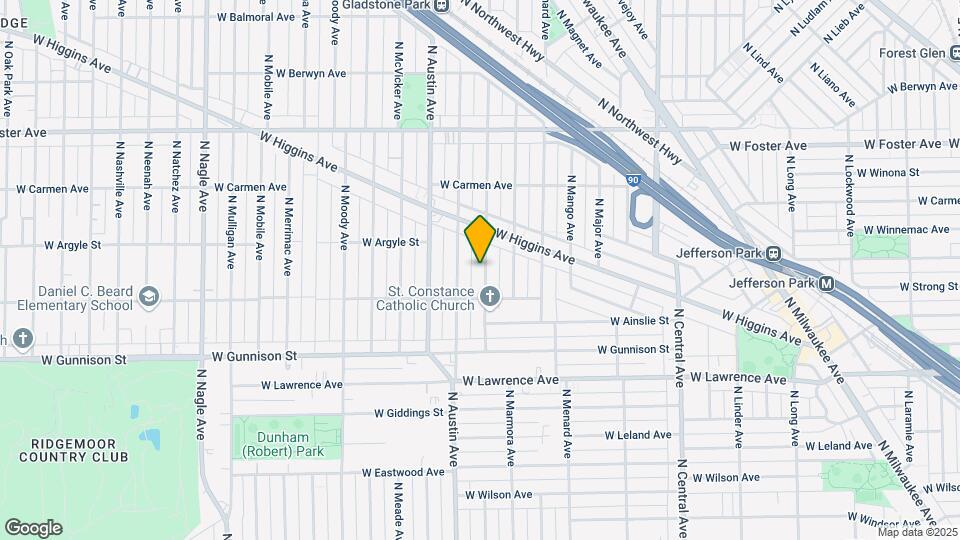 4934 N Marmora Ave Map and Location Details