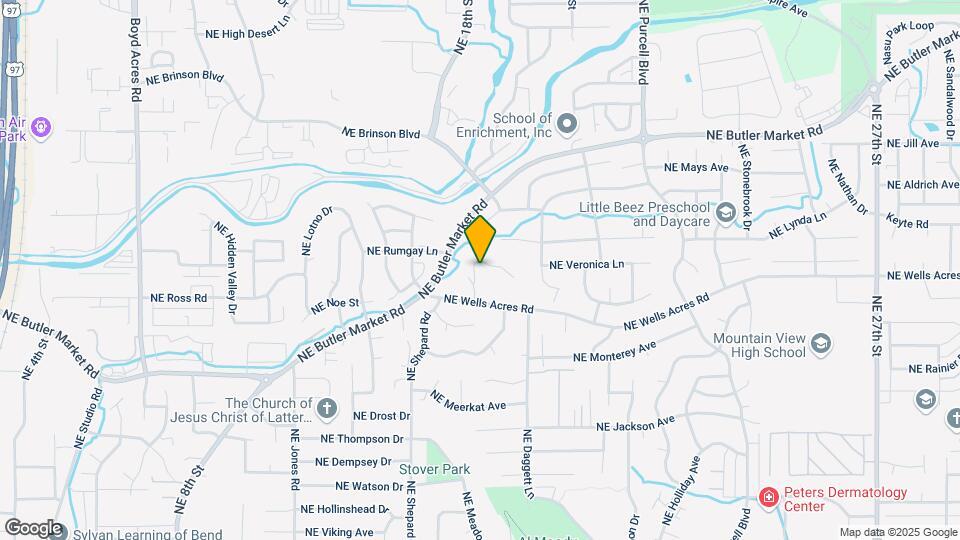 1700 NE Wells Acres Rd Map and Location Details
