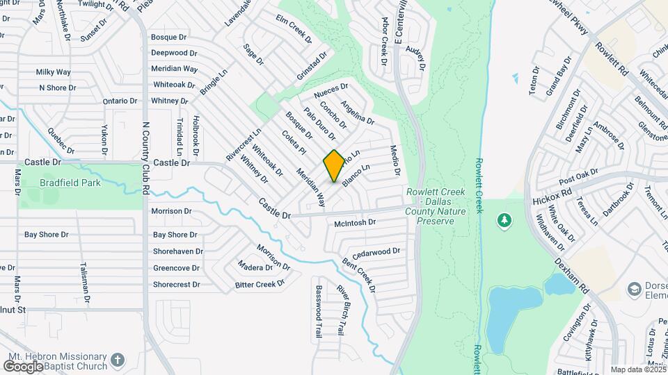 1217 Blanco Ln Mapa y Detalles de la Ubicación