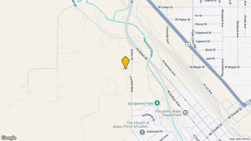 2456 Foothill Blvd Map and Location Details