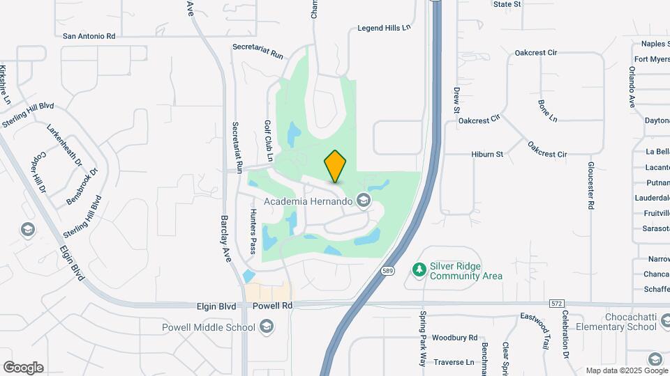 4488 Golf Club Ln Map and Location Details