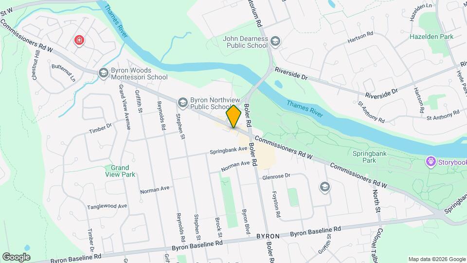 1288 Commissioners Rd W Map and Location Details