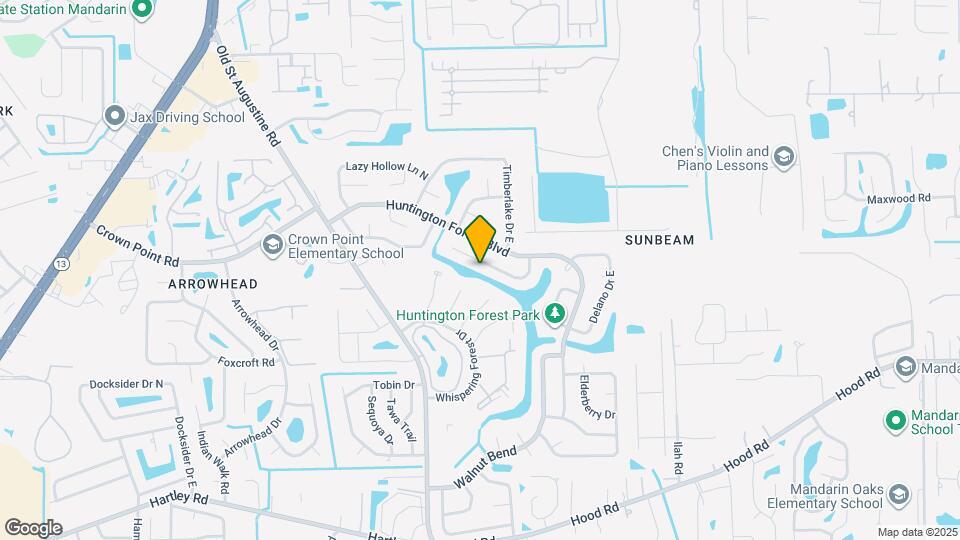 4316 Pilgrim Way Mapa y Detalles de la Ubicación