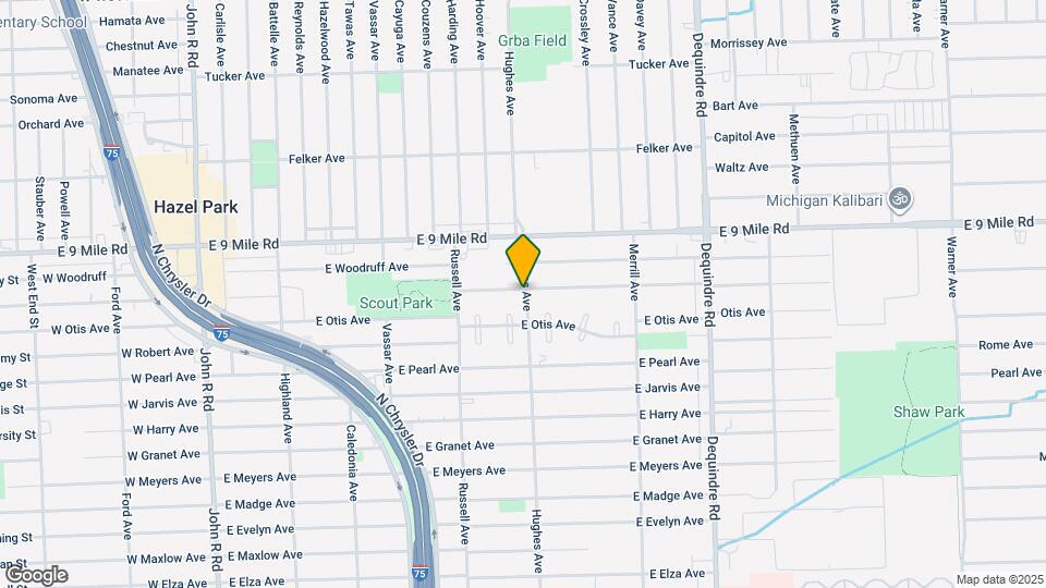 1336 E Goulson Ave Map and Location Details
