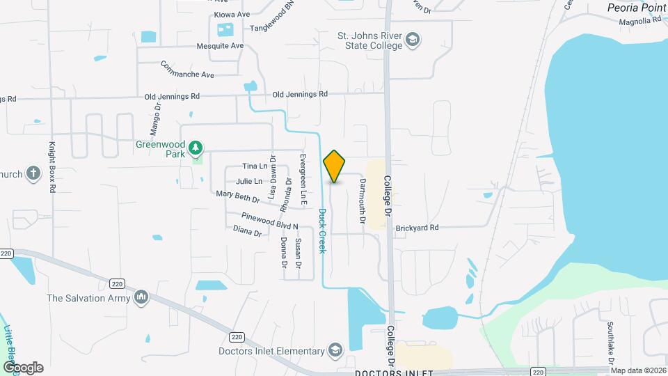 1773 Dartmouth Dr Map and Location Details