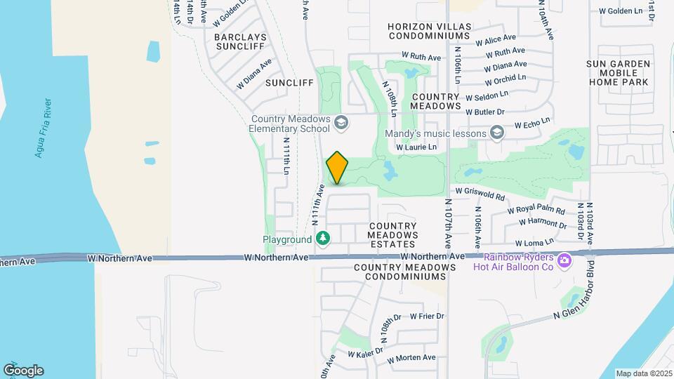 11016 W Griswold Rd Map and Location Details