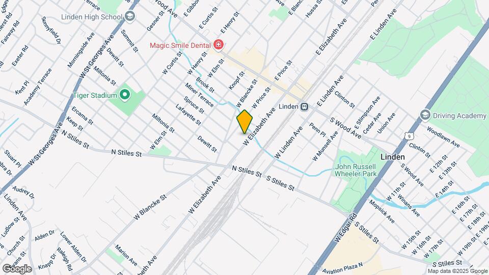 400 W Elizabeth Ave Mapa y Detalles de la Ubicación