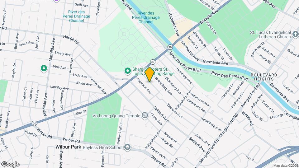 4936 Hummelsheim Ave Map and Location Details