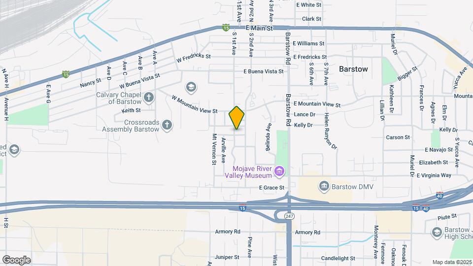 101 E Desert View Dr Map and Location Details
