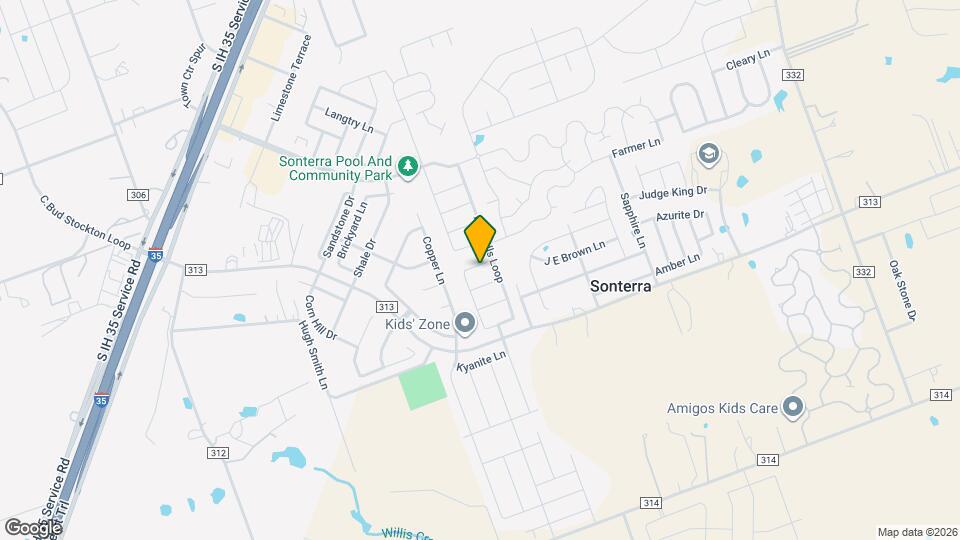 1152 Ibis Falls Loop Mapa y Detalles de la Ubicación