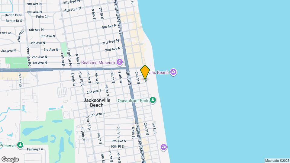 134 1st St S Map and Location Details