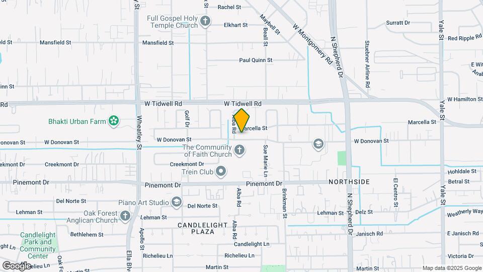 982 W Donovan St Map and Location Details