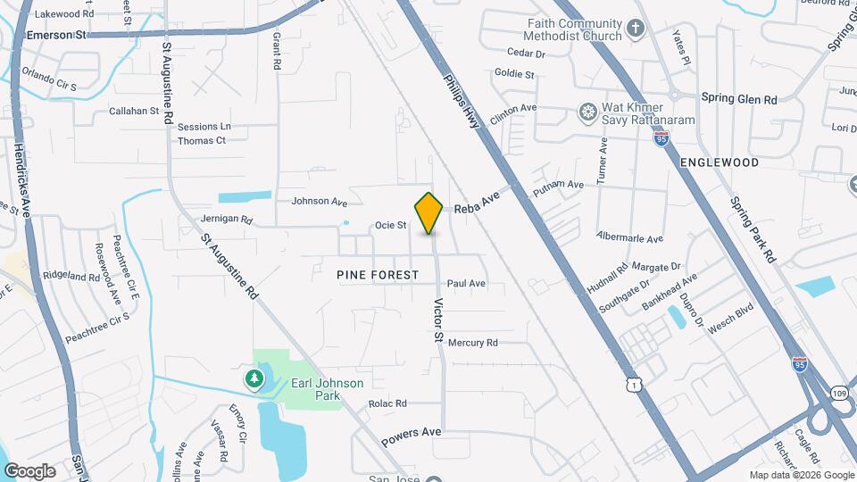 4524 Victor St Map and Location Details