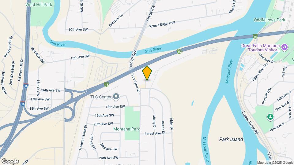 1705 Alder Dr Map and Location Details