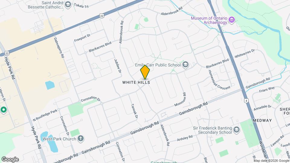 120 Hawthorne Rd Map and Location Details