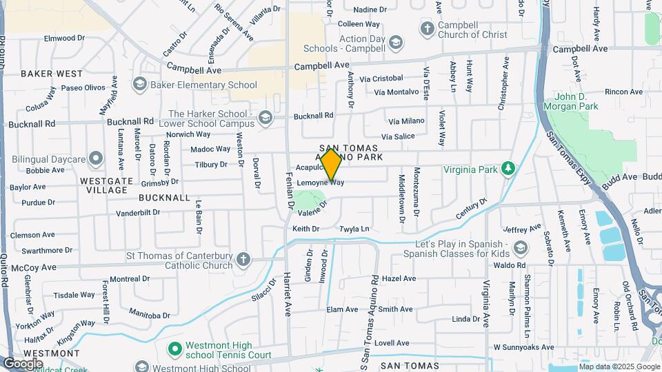 4054 Lemoyne Way Mapa y Detalles de la Ubicación