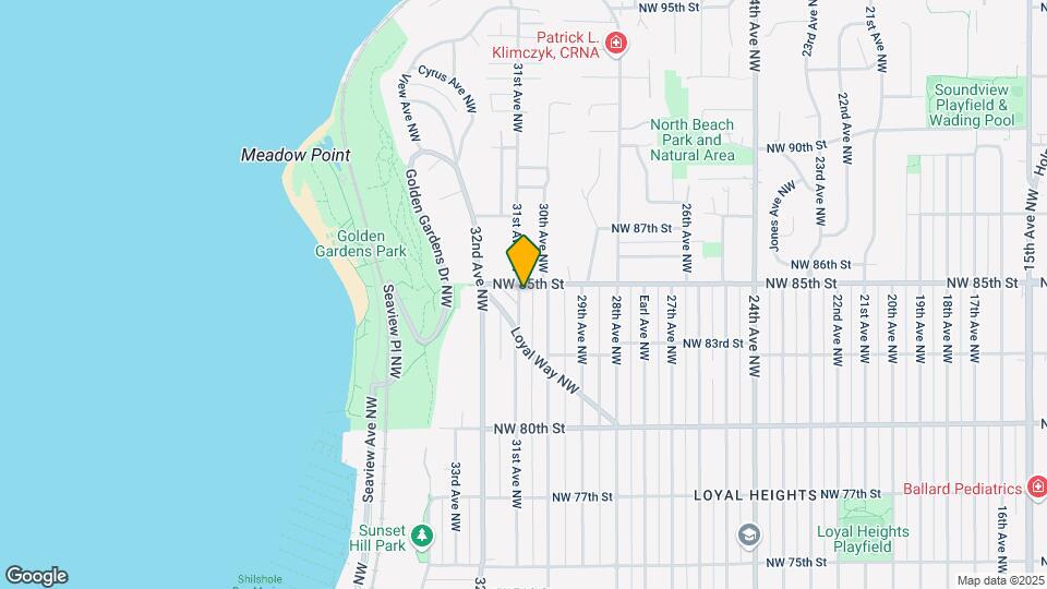 8392 31st Ave NW Map and Location Details