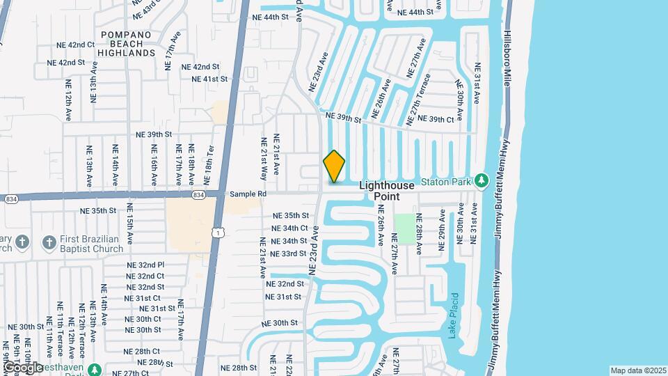 2311 NE 36th St Map and Location Details