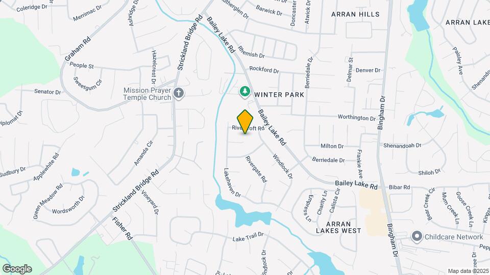 5904 Lake Terrace Ct Map and Location Details