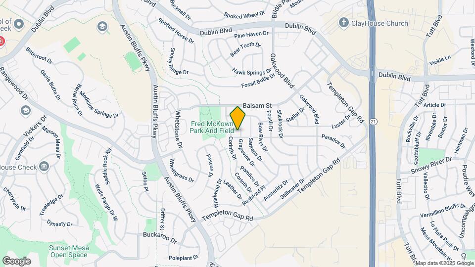 6010 Grapevine Dr Map and Location Details