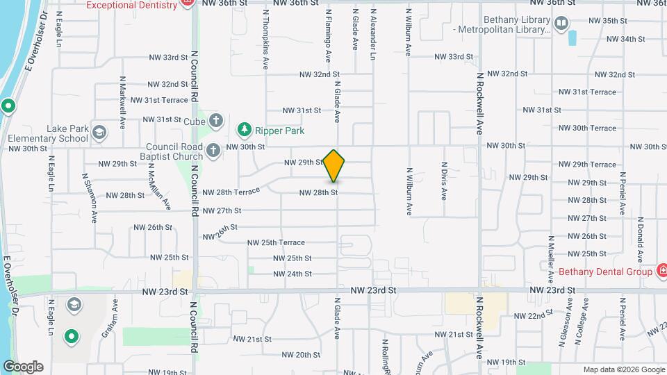 7501 NW 28th St Map and Location Details