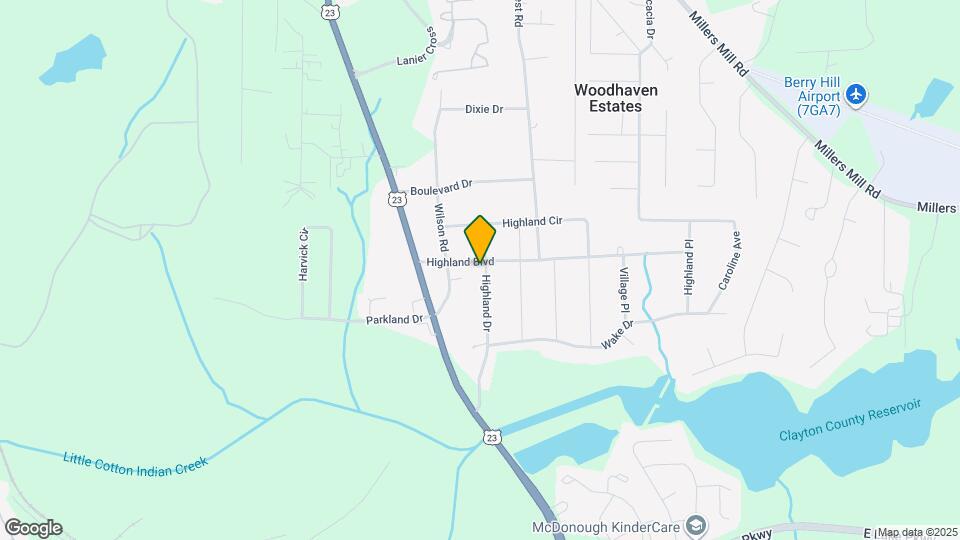 50 Highland Blvd Mapa y Detalles de la Ubicación