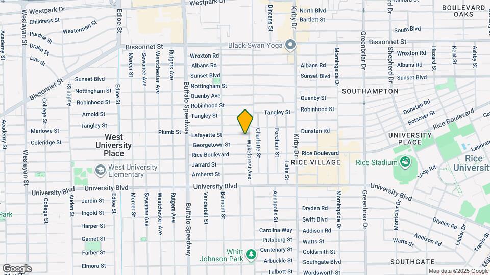 2807 Lafayette St Map and Location Details