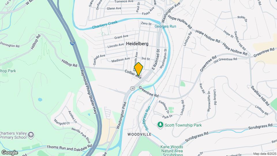 1461 Collier Ave Map and Location Details