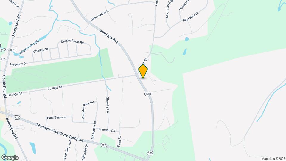 1325 Meriden Ave Map and Location Details