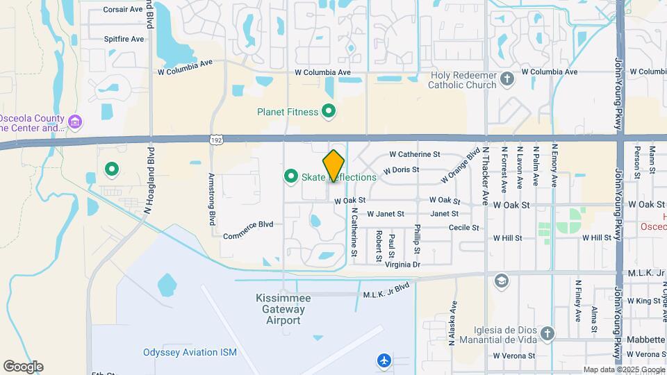 1001 N Plantation Dr Map and Location Details